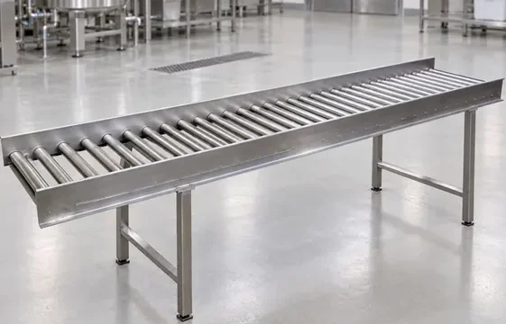 Transportadores de rodillos por gravedad: una solución eficiente para la industria. Imagen destacada sobre transportadores de rodillos por gravedad. publicada en Novedades Web