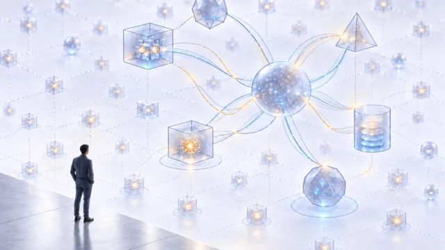 Agentes de inteligencia artificial desarrollan códigos y estrategias no previstas. Imagen destacada sobre agentes de inteligencia artificial. publicada en Novedades Web