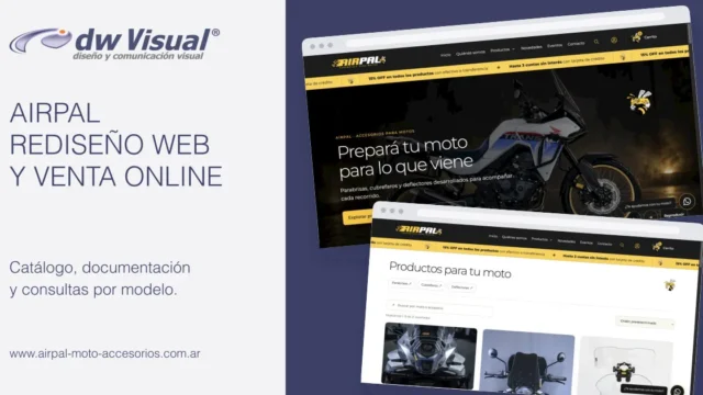 AIRPAL renueva su catálogo online de accesorios para motos. Fotografía editorial relacionada con catálogo online de AIRPAL. publicada en Novedades Web