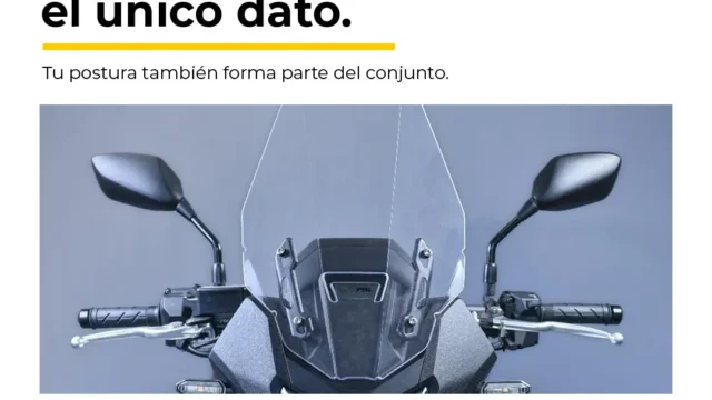 Altura del parabrisas de moto: por qué la postura y el montaje importan. Fotografía editorial relacionada con altura parabrisas moto. publicada en Novedades Web