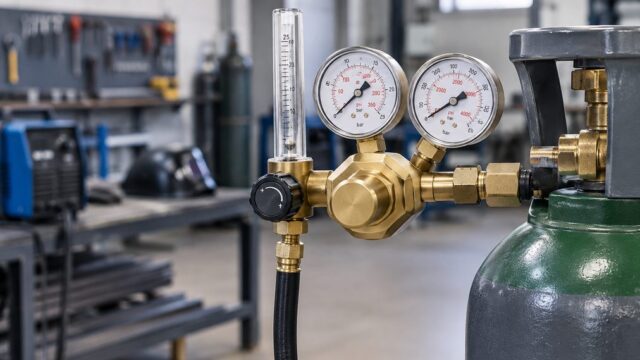 Cómo elegir un regulador de gas para soldadura sin incompatibilidades. Imagen destacada sobre regulador de gas para soldadura. publicada en Novedades Web