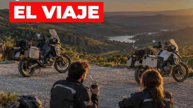 Cómo elegir y compartir paradas útiles para viajar en moto. Fotografía editorial relacionada con paradas para viajar en moto. publicada en Novedades Web
