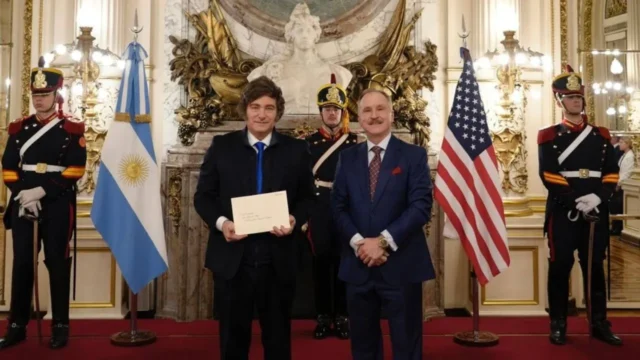 Estados Unidos proyecta inversiones por US$20.000 millones en Argentina hasta 2027. Fotografía editorial relacionada con inversiones de Estados Unidos. publicada en Novedades Web
