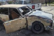 Ingeniero Budge: murió un nene tras un choque durante un seguimiento policial. Fotografía editorial relacionada con choque durante seguimiento policial. publicada en Novedades Web