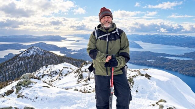 Intensifican la búsqueda de Raúl Moyano en el cerro Ñuñorco. Imagen destacada sobre búsqueda de Raúl Moyano. publicada en Novedades Web
