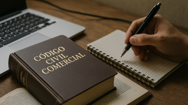 Imagen ilustrativa generada con IA: La UB debatirá una posible reforma del Código Civil y Comercial
