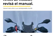 Manual del parabrisas para motos: qué revisar antes de instalarlo. Imagen destacada sobre manual del parabrisas para motos. publicada en Novedades Web