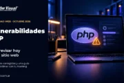 Parche de PHP: qué revisar en tu web por dos fallas críticas. Imagen destacada sobre parche de PHP. publicada en Novedades Web