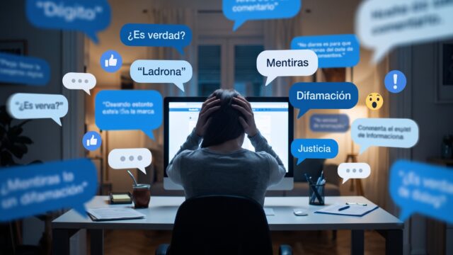 Puerto Madryn: confirman una condena por difamación en Facebook. Imagen destacada sobre condena por difamación en Facebook. publicada en Novedades Web