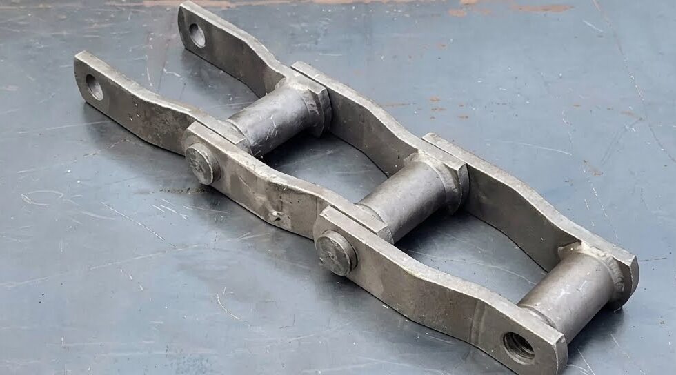 Tratamiento térmico: cómo elegir cadenas industriales según su uso. Fotografía editorial relacionada con tratamiento térmico de cadenas. publicada en Novedades Web